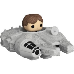 Bitty Pop! Ride - Star Wars - Han Solo con Millenium Falcon